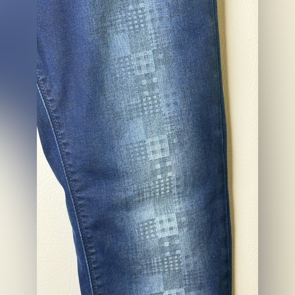 Turtle Sports Club Blue Denim Skinny Jeans Y2K 90’s - Picture 4 of 9